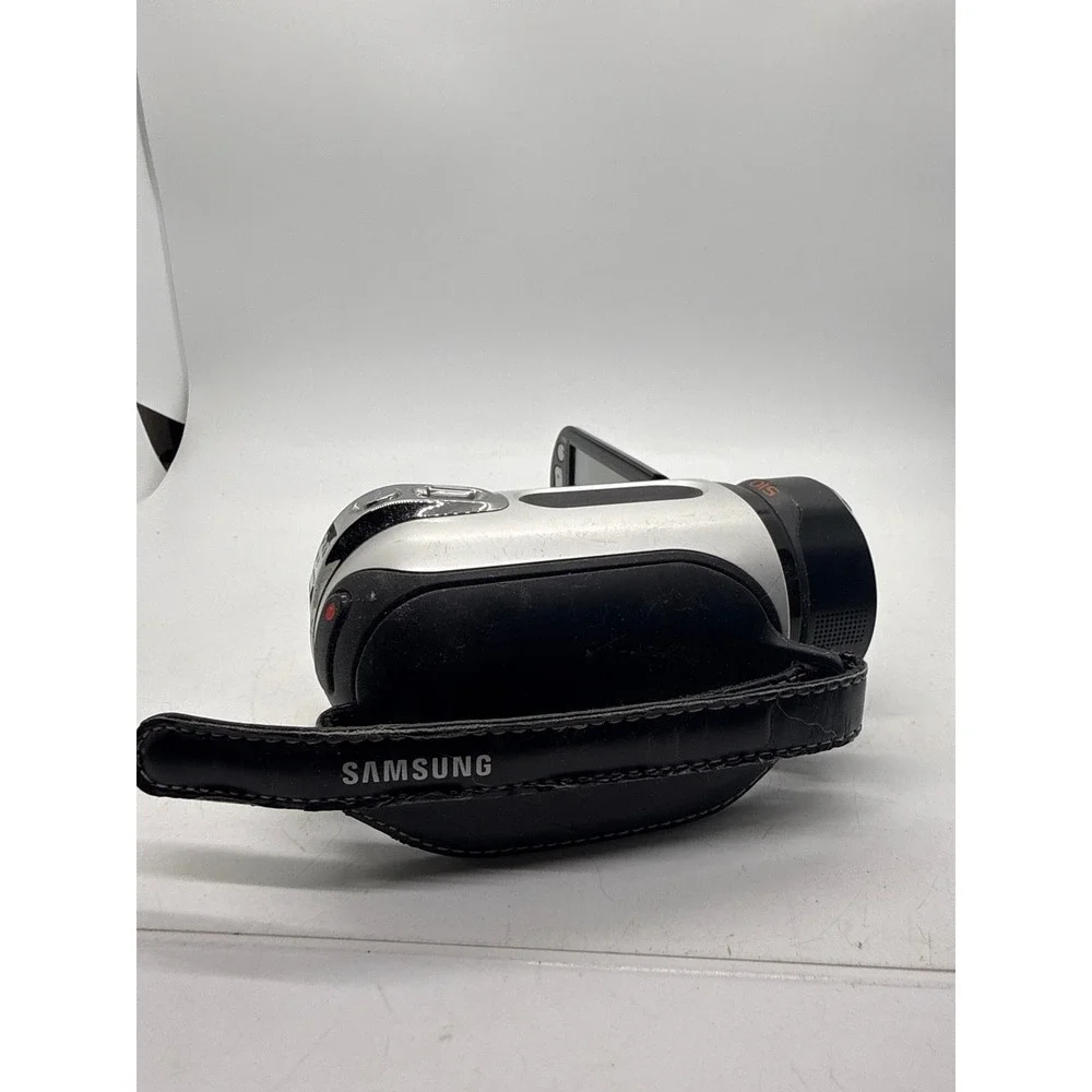 Samsung HMX-H100N Full HD 1080 Camcorder Black Silver 10x Optical Zoom Digital
